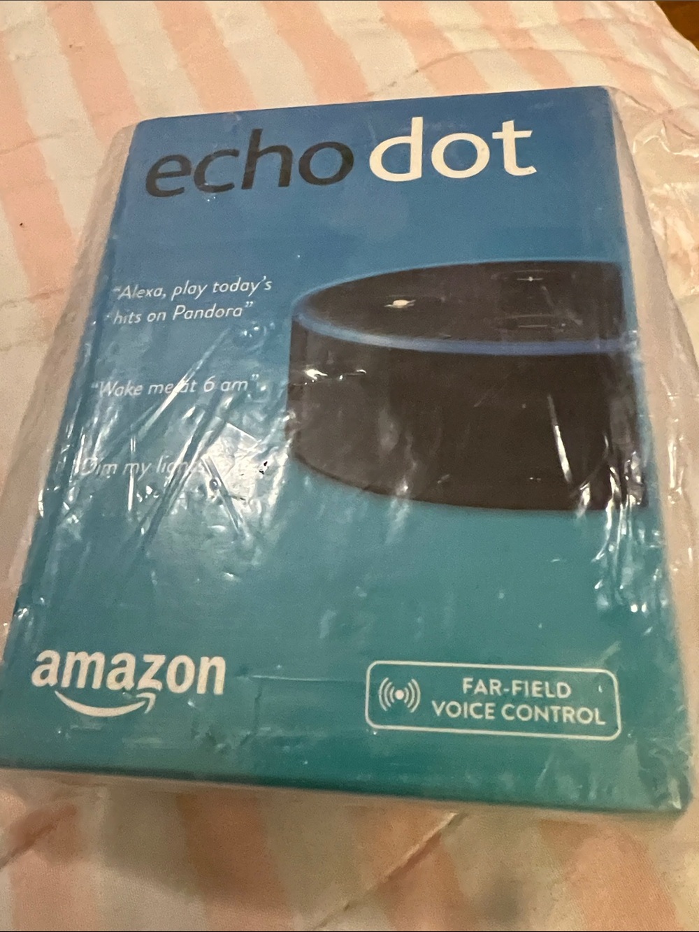 Amazon second generation echo dot new unopened